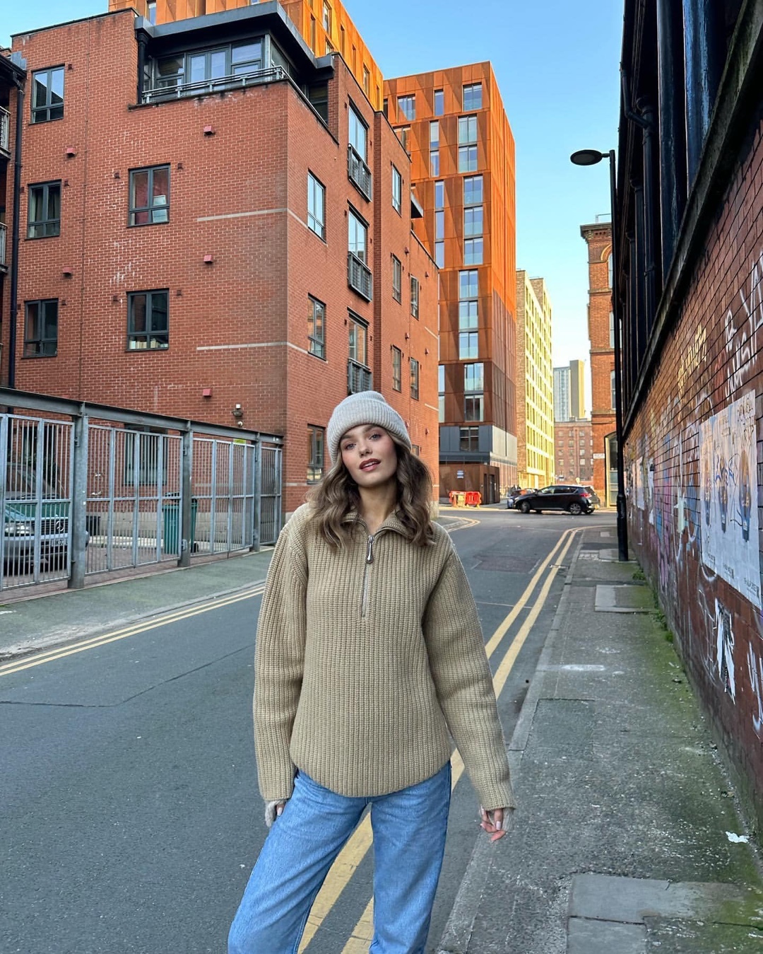 하프집업으로 꾸안꾸 데일리룩🤍​ 이미지5