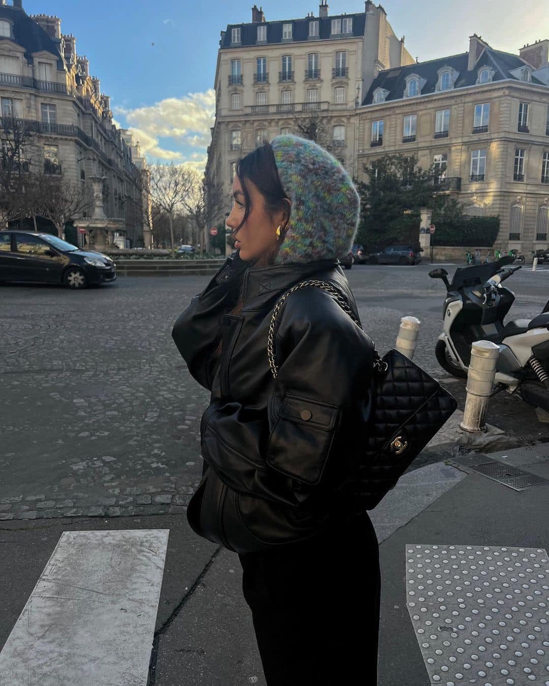 깔끔한 레더자켓 하나🖤 이미지