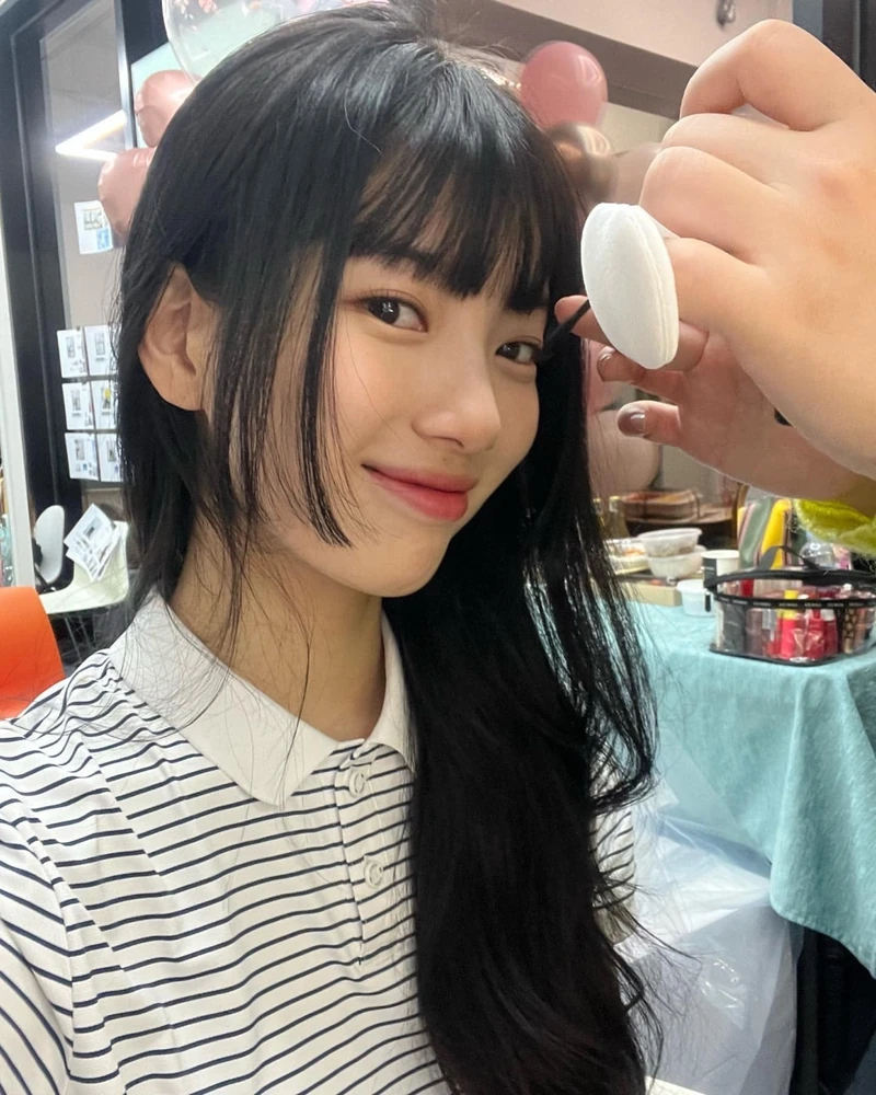 나도 앞머리✂️ 연예인 모음📸 이미지1