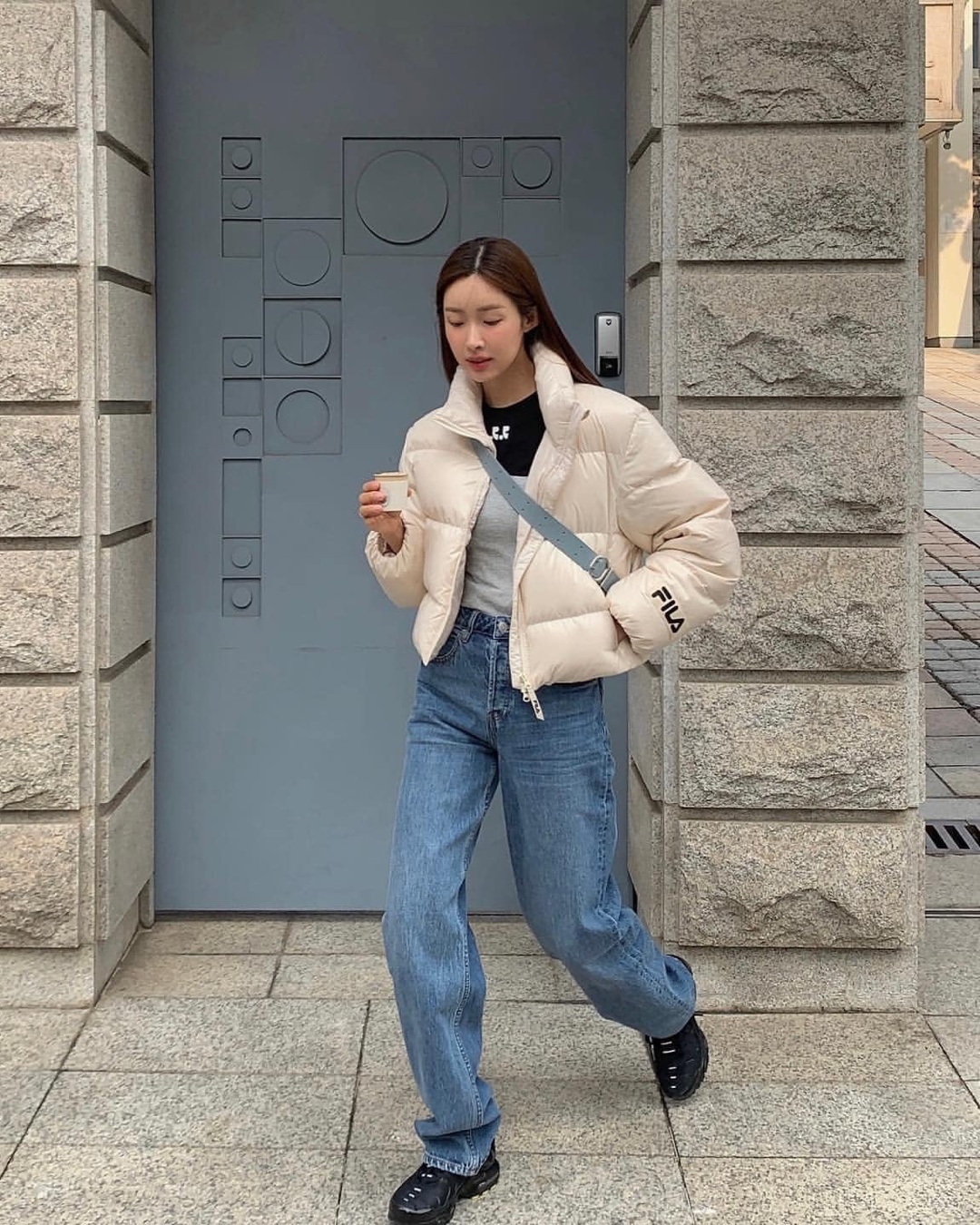 숏패딩 요즘 코디 모음☑️🤍 이미지4