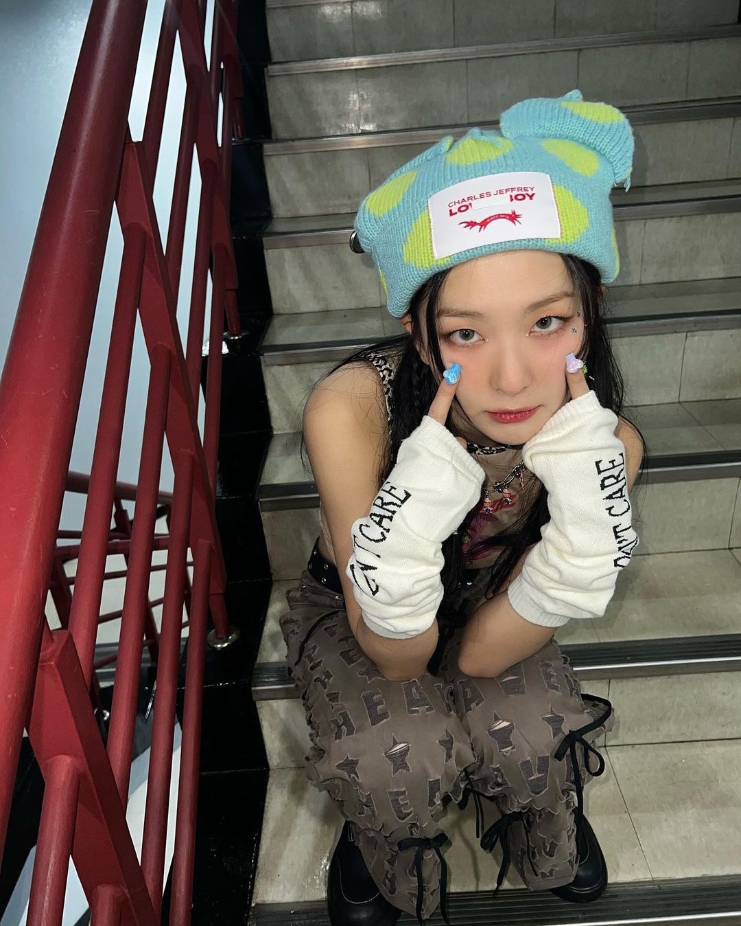 쫑긋 귀 포인트🦊❤️러버보이 비니 이미지2