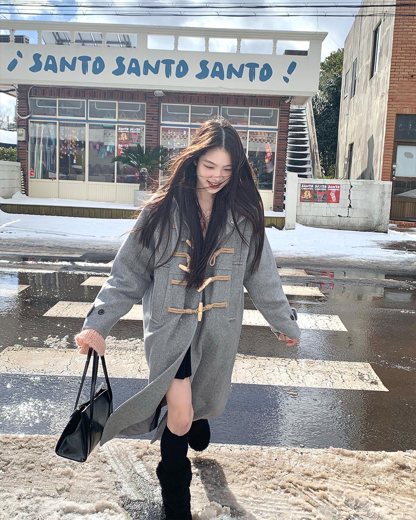 요즘 빅 숄더백👜🖤마티백 빅버전 이미지5
