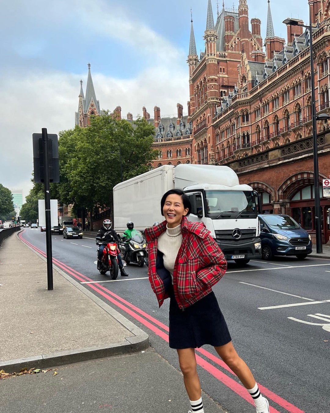 숏패딩 요즘 코디 모음☑️🤍 이미지6