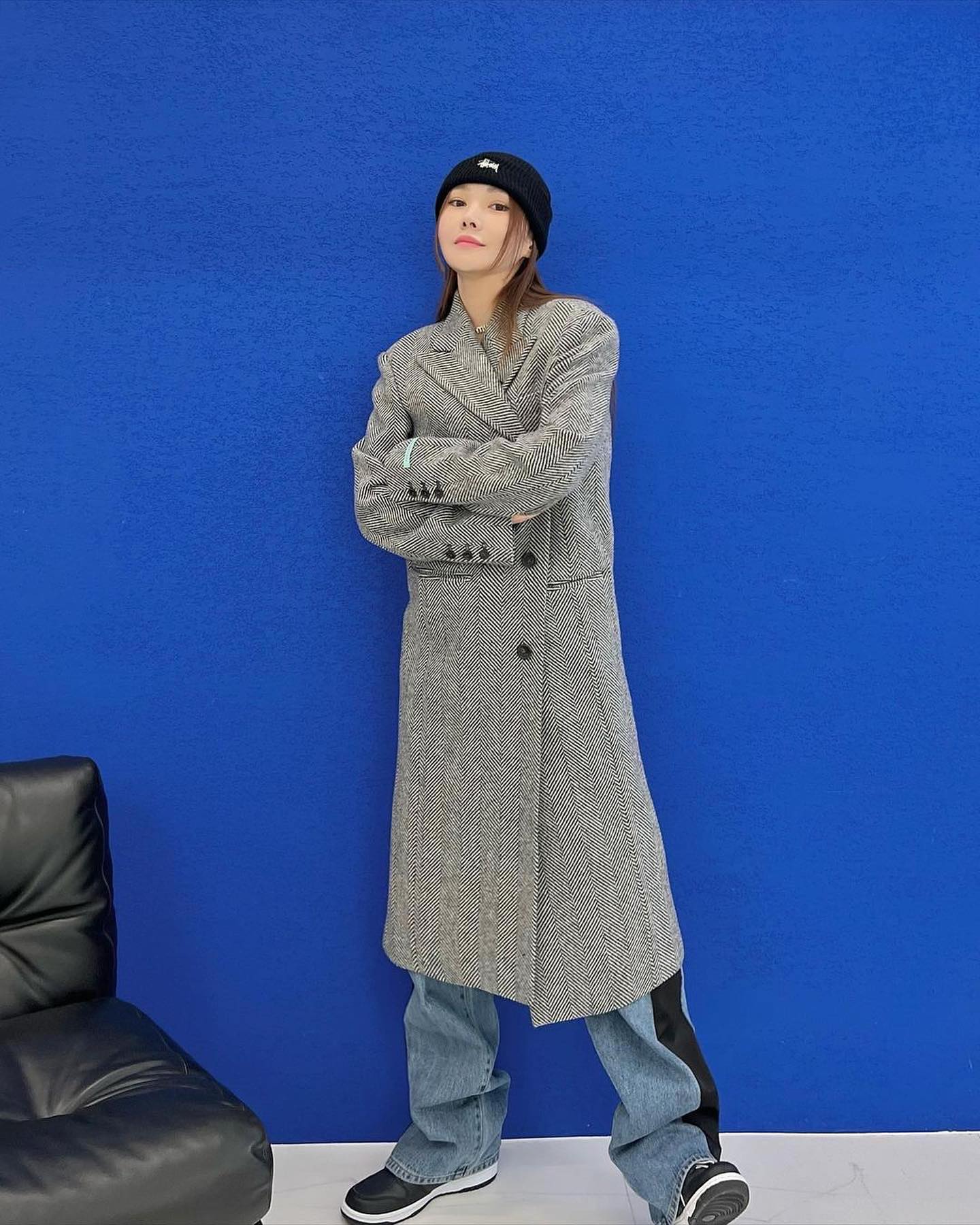 겨울 클래식 롱코트🕵🏻🧥요런 무드 이미지