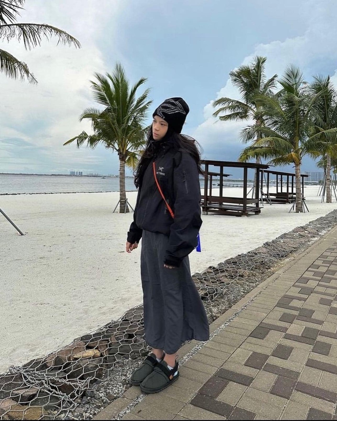 아웃도어+패션❤️🖤고프코어룩 이미지