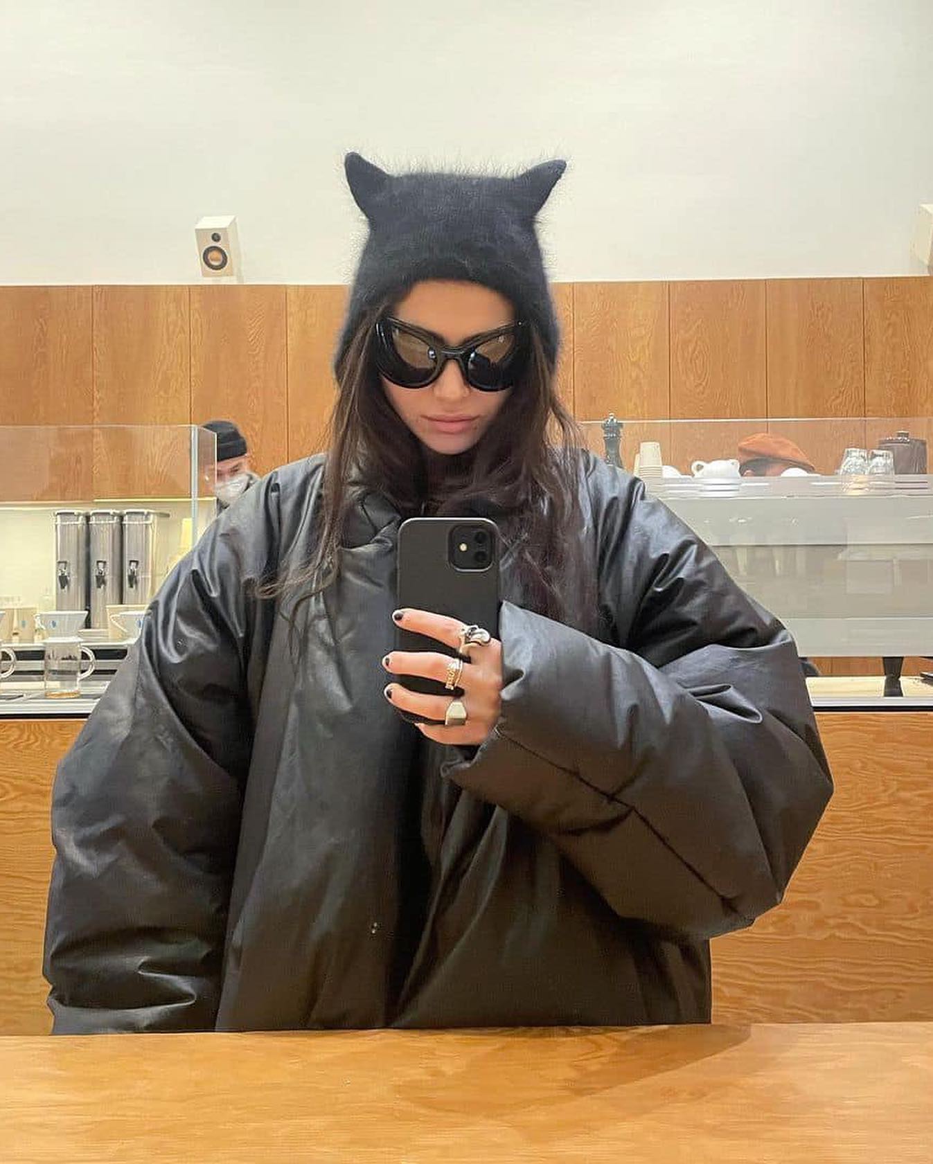 귀여운 모자를 써봐😈🖤 이미지