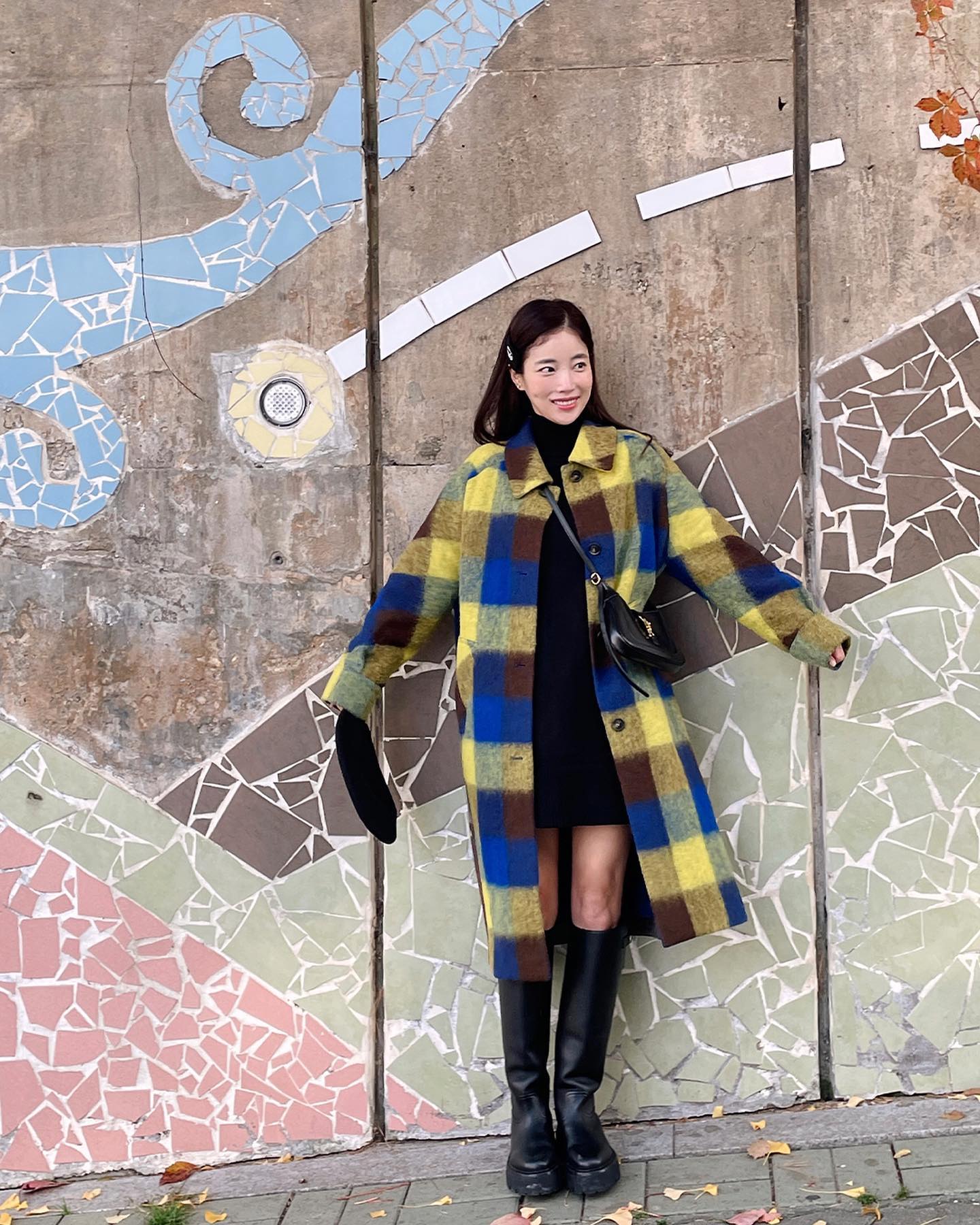 겨울 체크무드 이렇게❤️💙기은세 이미지6