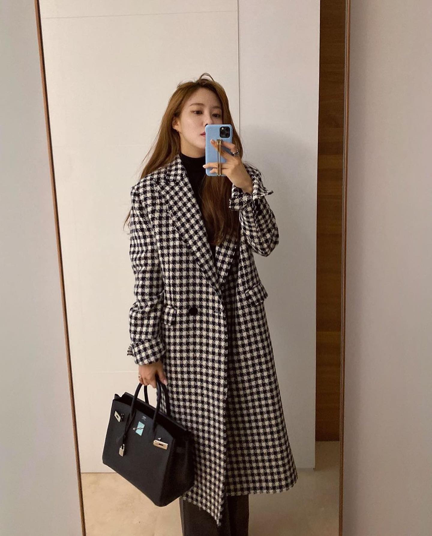 에르메스 버킨백 느와르💼🖤효민 이미지9