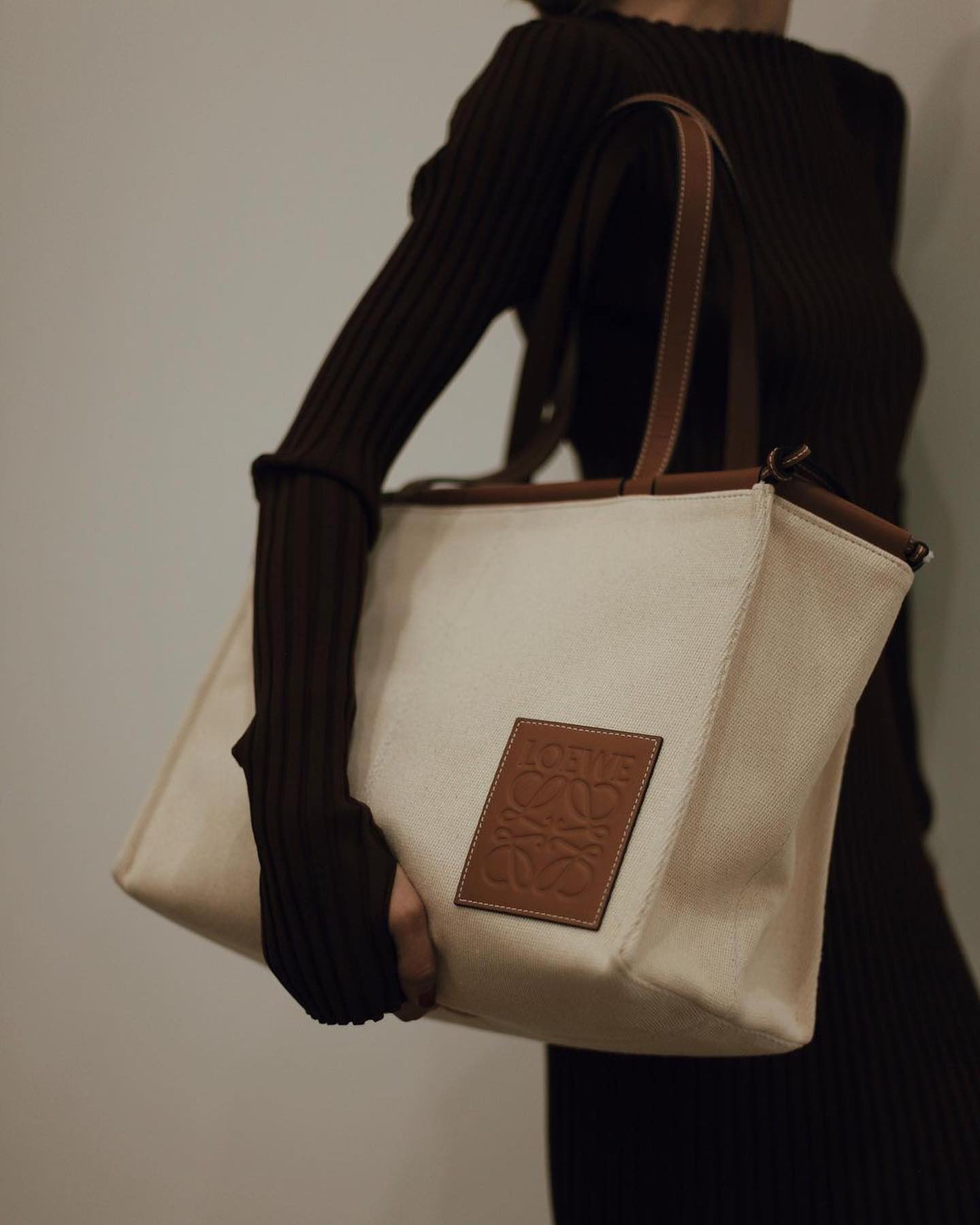 보부상템👜🤎 로에베 쿠션 토트백 이미지