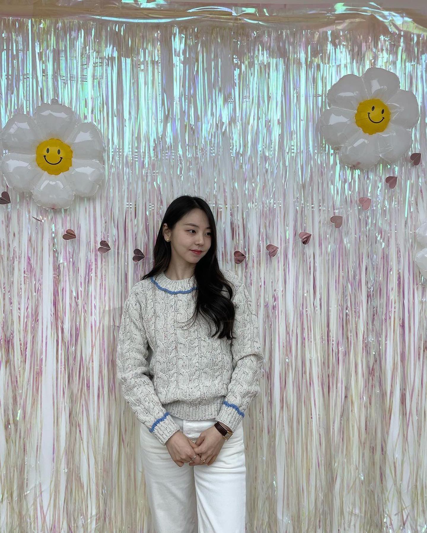 가을 흰바지 어렵지 않아🤍@소희 이미지6