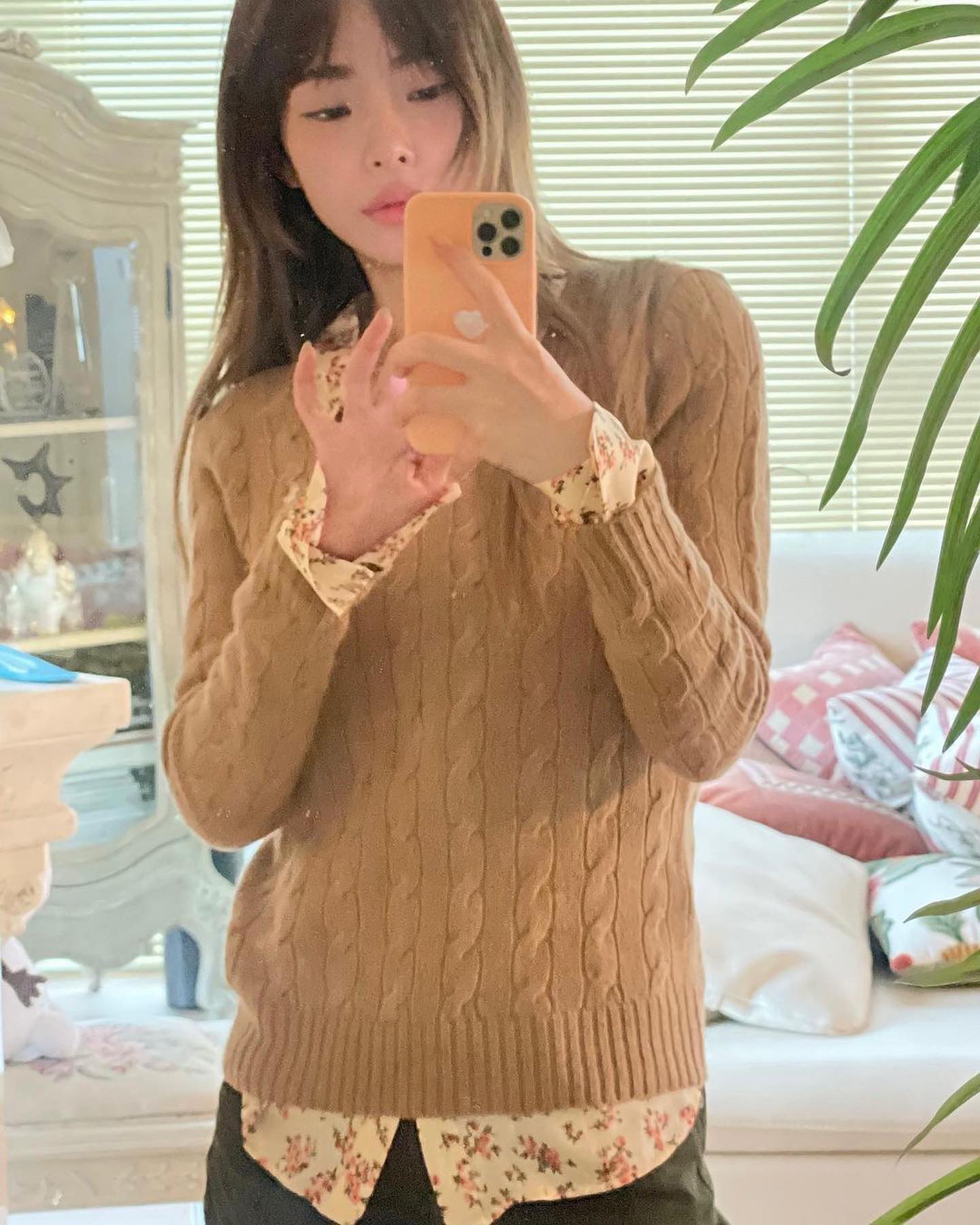 데일리 잇템🏇🏻🧶폴로 케이블 니트 이미지