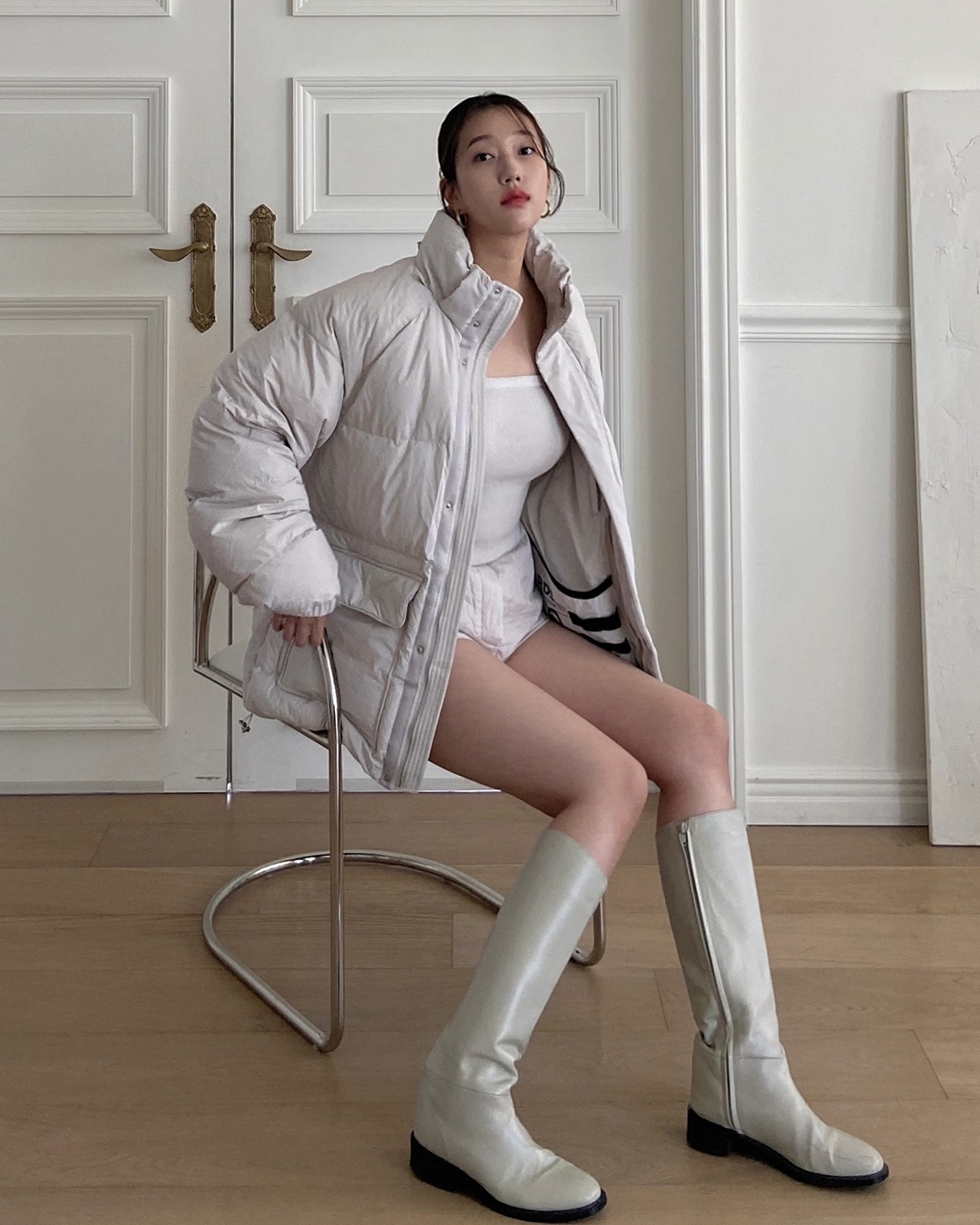 이젠 기본템  뉴발🤍💙@숏다운​
컬러 별 준비🇺🇸❄️뉴발란스 뉴제로 라인업 22FW #광고 이미지