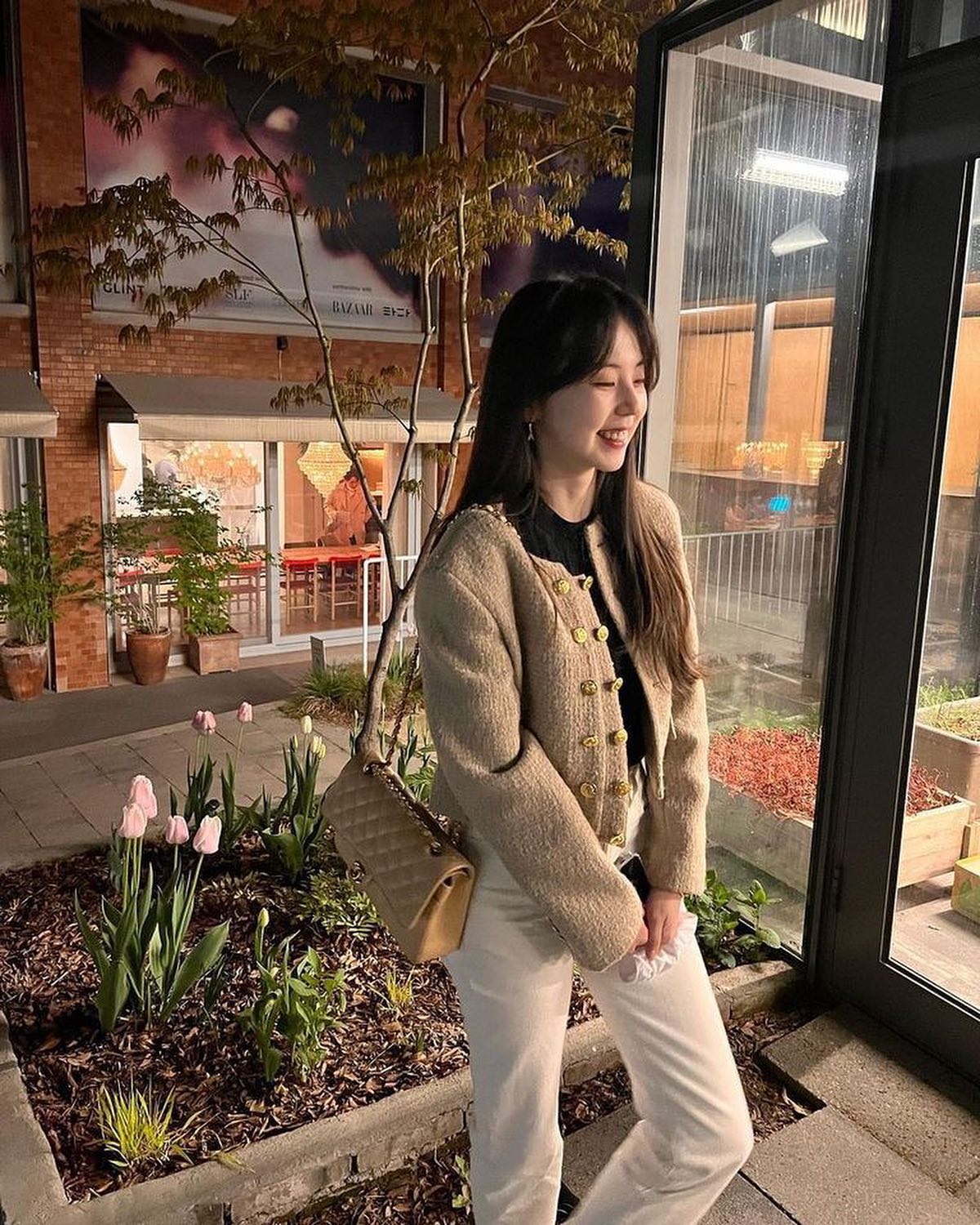 가을 흰바지 어렵지 않아🤍@소희 이미지