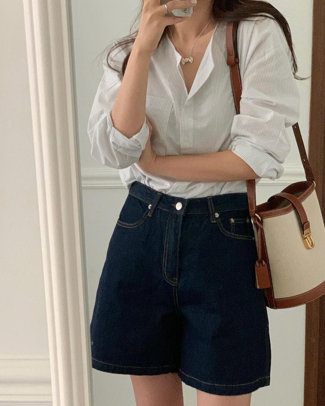 코디하기 쉬운🤎🤍봄여름 버킷백 이미지3