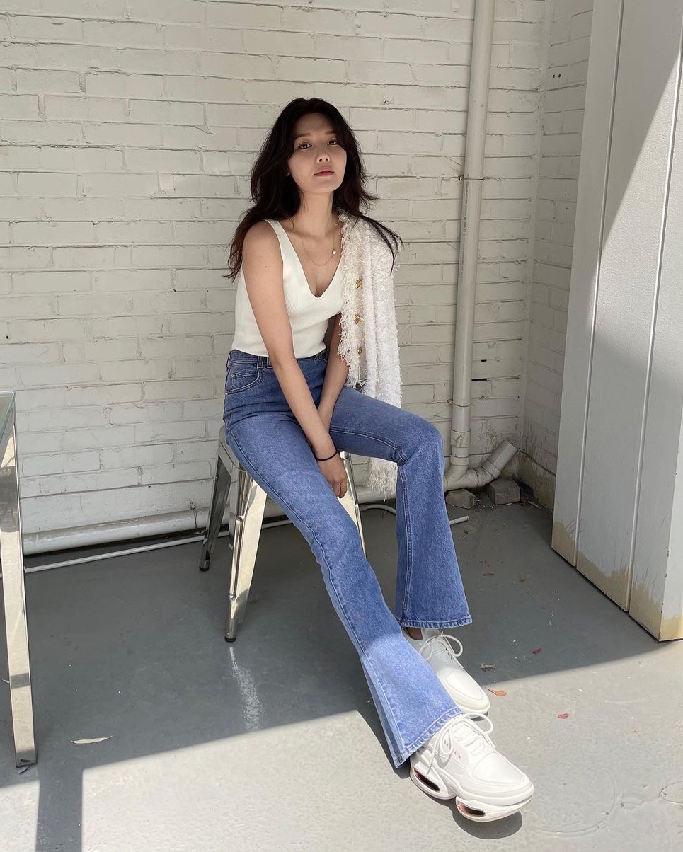 롱다리 효과✨ 세미부츠컷 데님👖​ 이미지