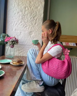 가방에 집게핀 꽂아봐💼🎀 이미지