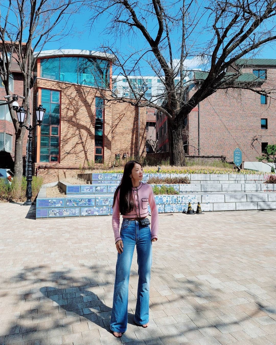 롱다리 효과✨ 세미부츠컷 데님👖​ 이미지