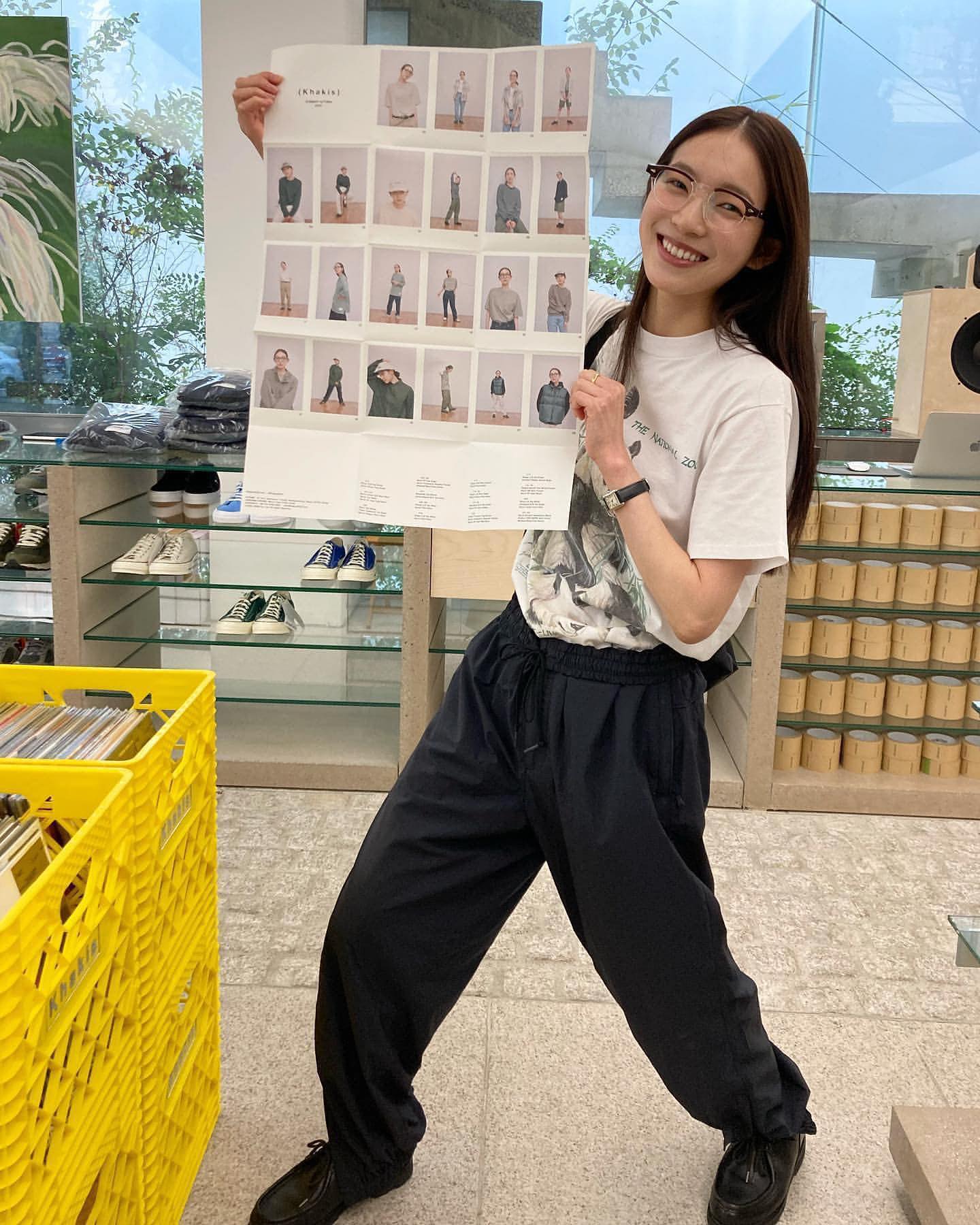 미유키의 안경 스타일링😎🤍 이미지