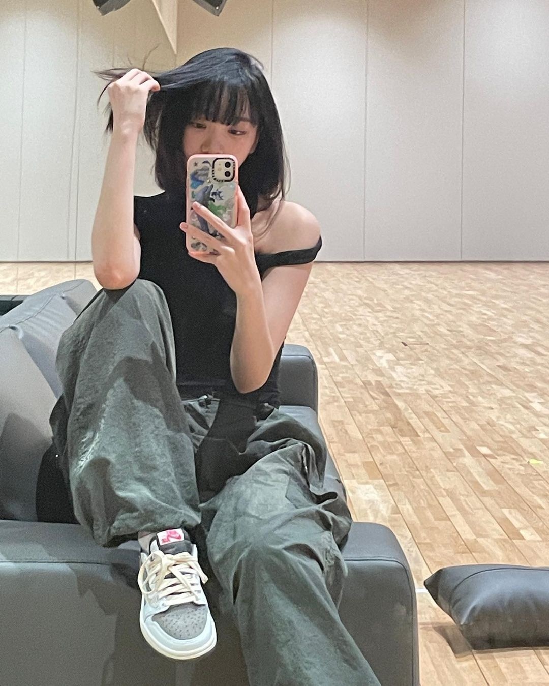 요즘 바스락🍃나일론 카고팬츠😎​ 이미지