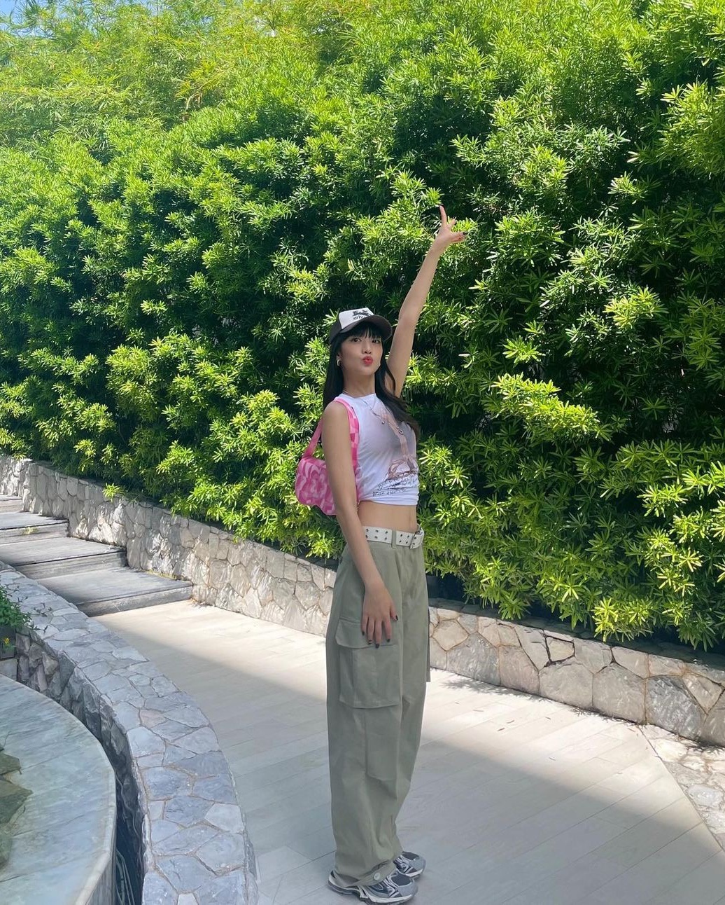 요즘 바스락🍃나일론 카고팬츠😎​ 이미지