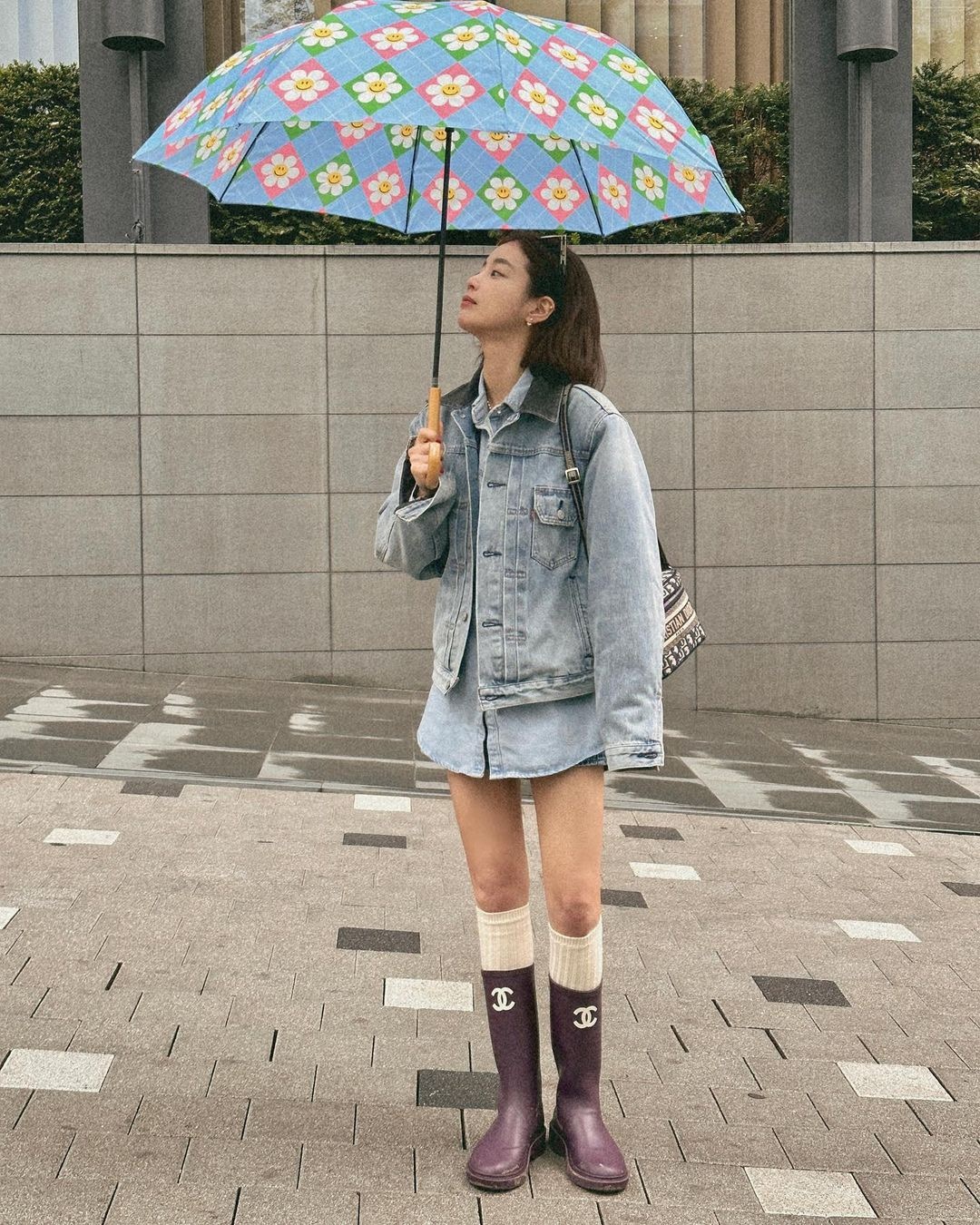비오는 날🌧️숏, 미들 레인부츠👢​ 이미지