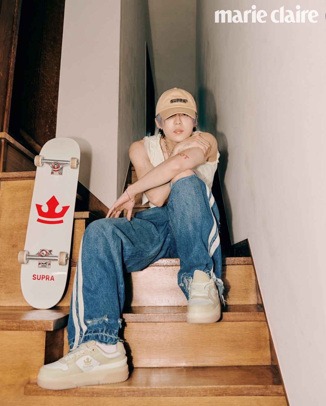 던의 수프라 스트릿룩 주목🛹👟​
LA 감성 베이더 X 운동화🧡 왕관 로고 힙하게👑 #광고​ 이미지5
