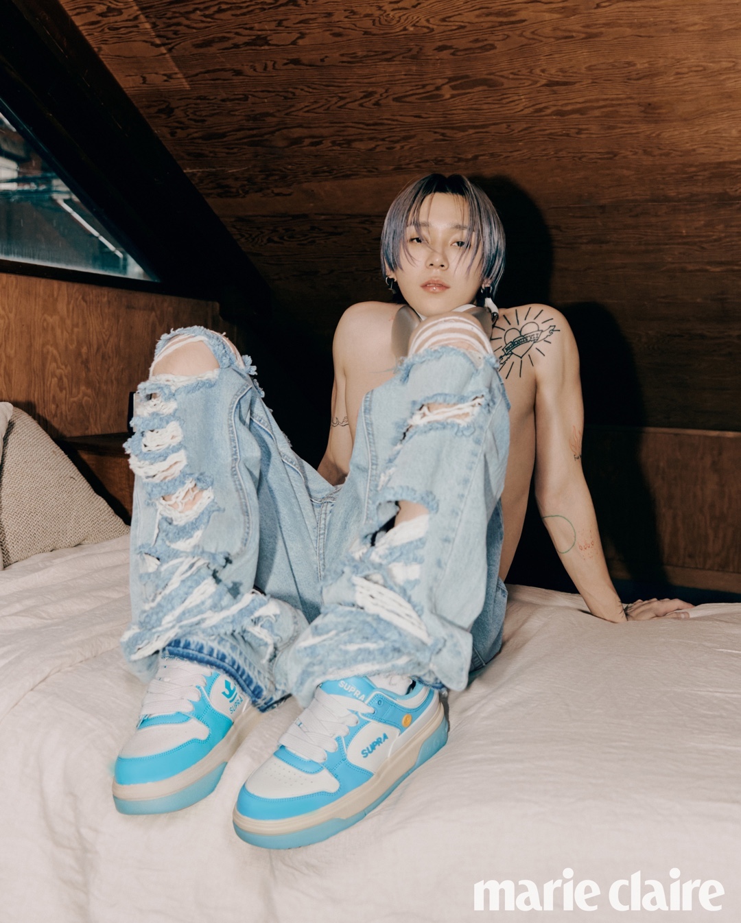 던의 수프라 스트릿룩 주목🛹👟​
LA 감성 베이더 X 운동화🧡 왕관 로고 힙하게👑 #광고​ 이미지8