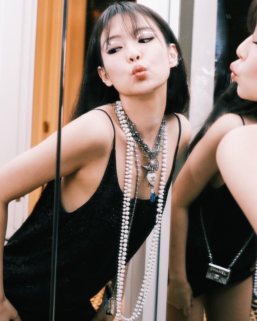 샤넬 진주목걸이 찰떡 젠득이✨🖤​ 이미지