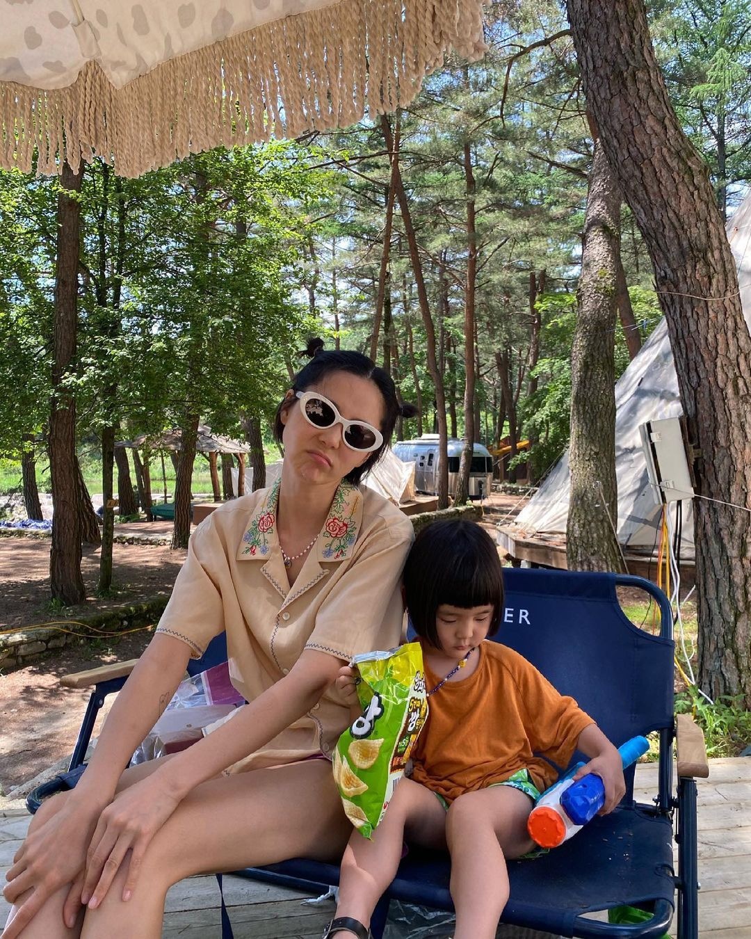 지금 딱 여름 캠핑타임⛺️ 가자🏃🏻‍♀️​ 이미지