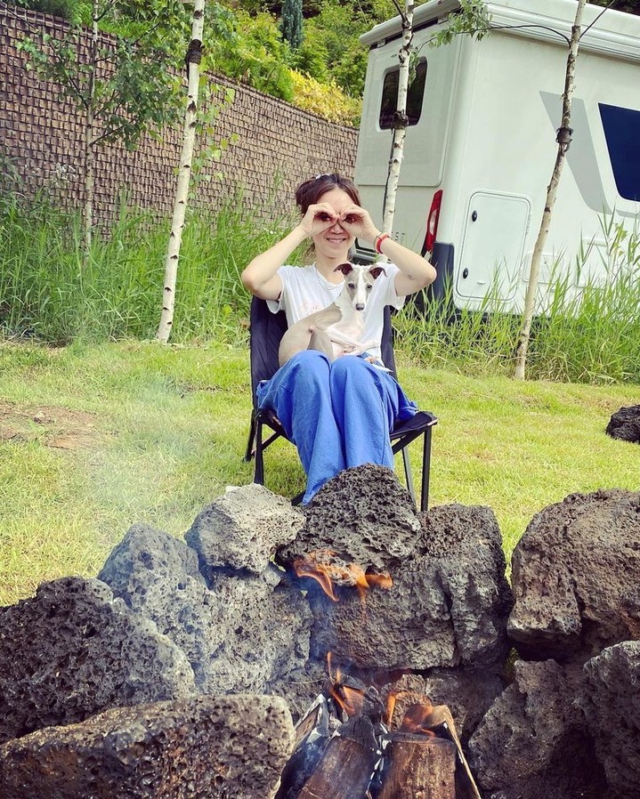 지금 딱 여름 캠핑타임⛺️ 가자🏃🏻‍♀️​ 이미지