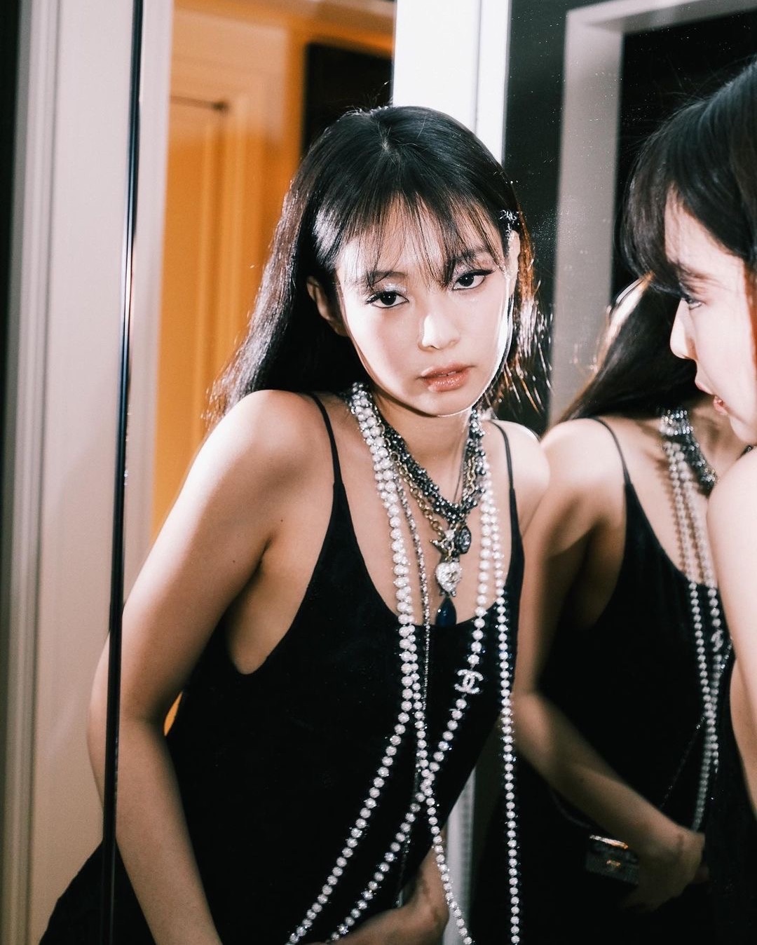 샤넬 진주목걸이 찰떡 젠득이✨🖤 이미지3