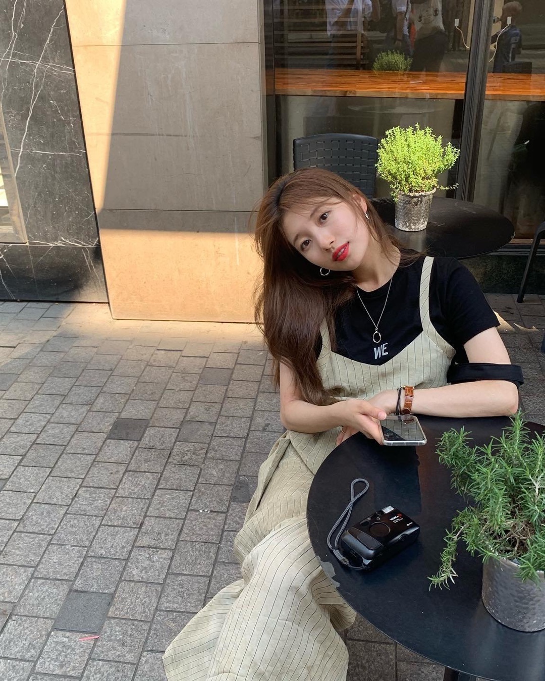 반팔에 원피스 조합👕👗 귀여워​ 이미지