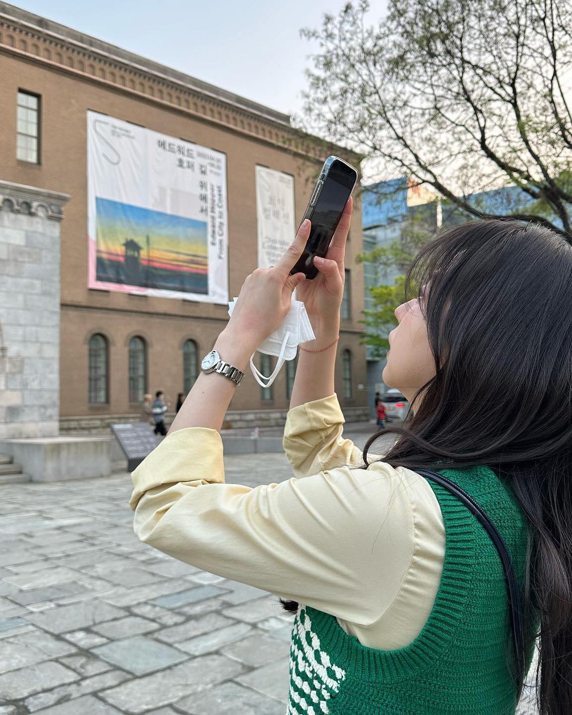 소희 까르띠에 시계⌚️발롱블루💙 이미지3