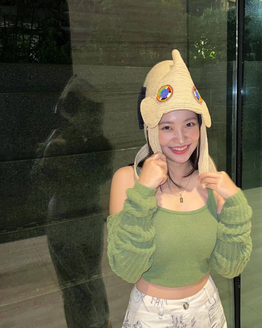 여름 니트탑 언니들처럼 해봐🤎🌞 이미지