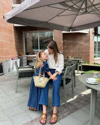 딸램이랑 @커플룩 로망이야👩👧💙 이미지