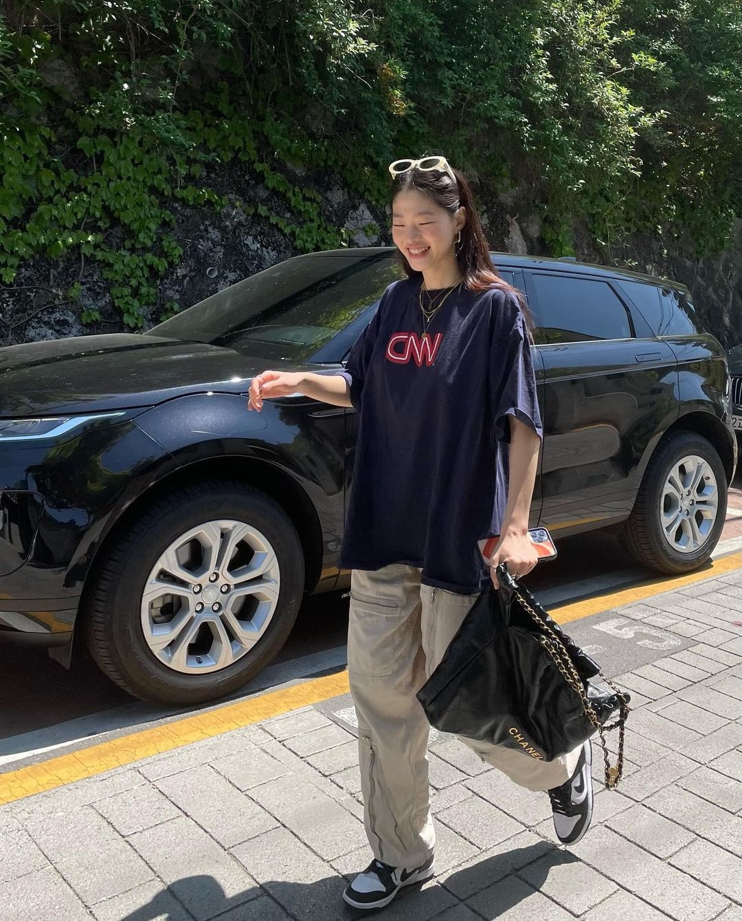 샤넬 22백 여름버전 코디💛🤍​ 이미지