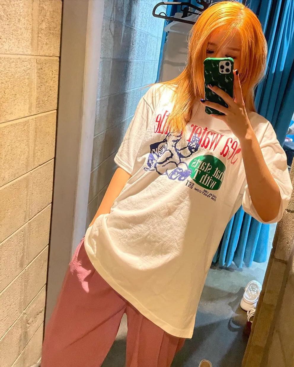핑크 바지로 여름 포인트하기😍💕​ 이미지7