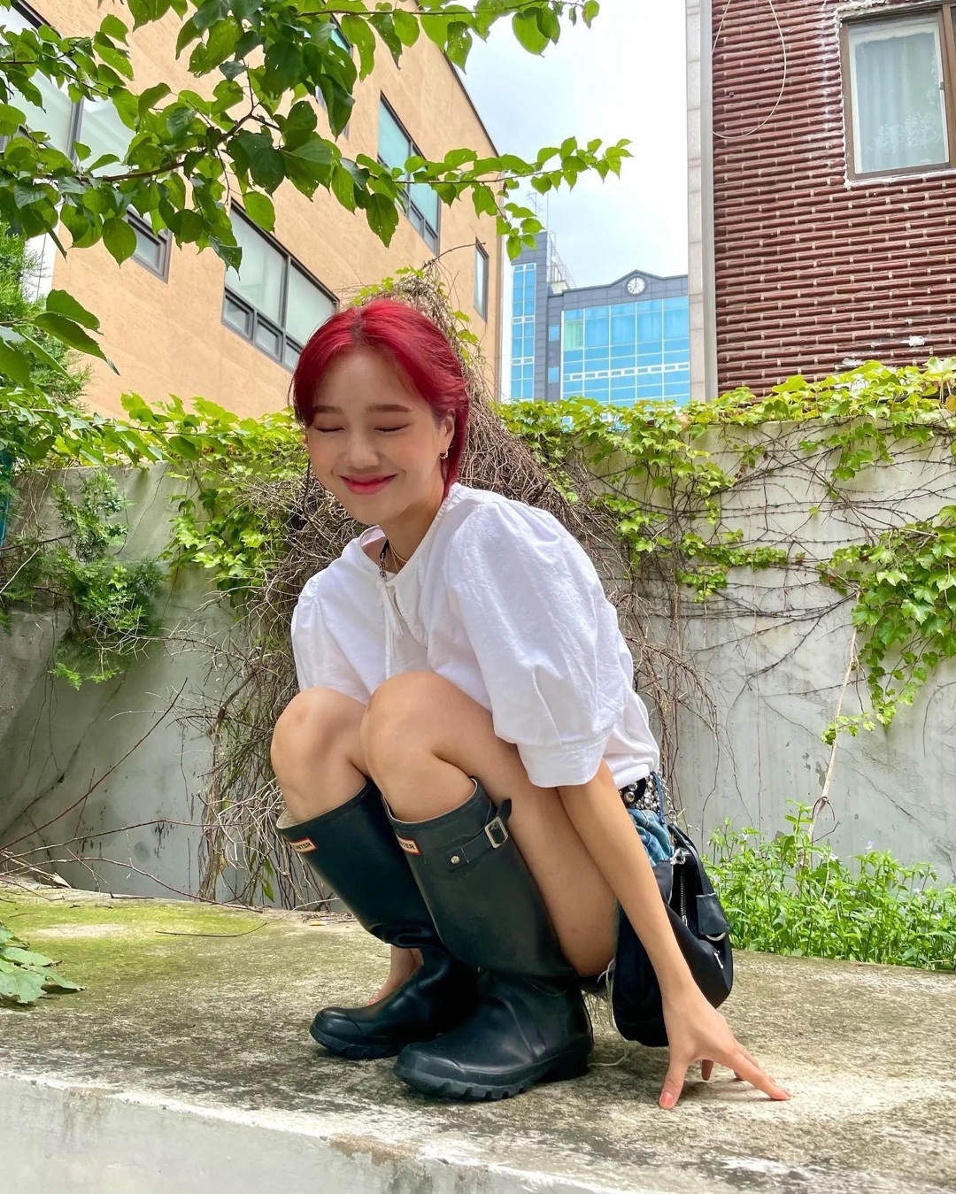 반팔 블라우스 코디 @참고🤍💙​ 이미지7