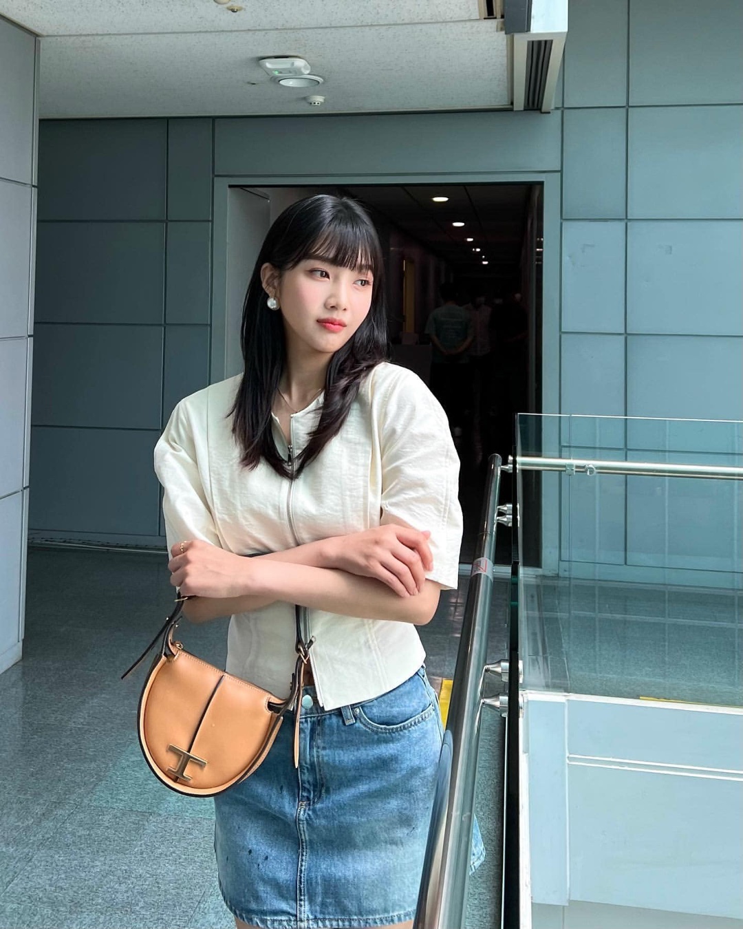 여름 출근룩🤍🧡@반팔자켓해​ 이미지