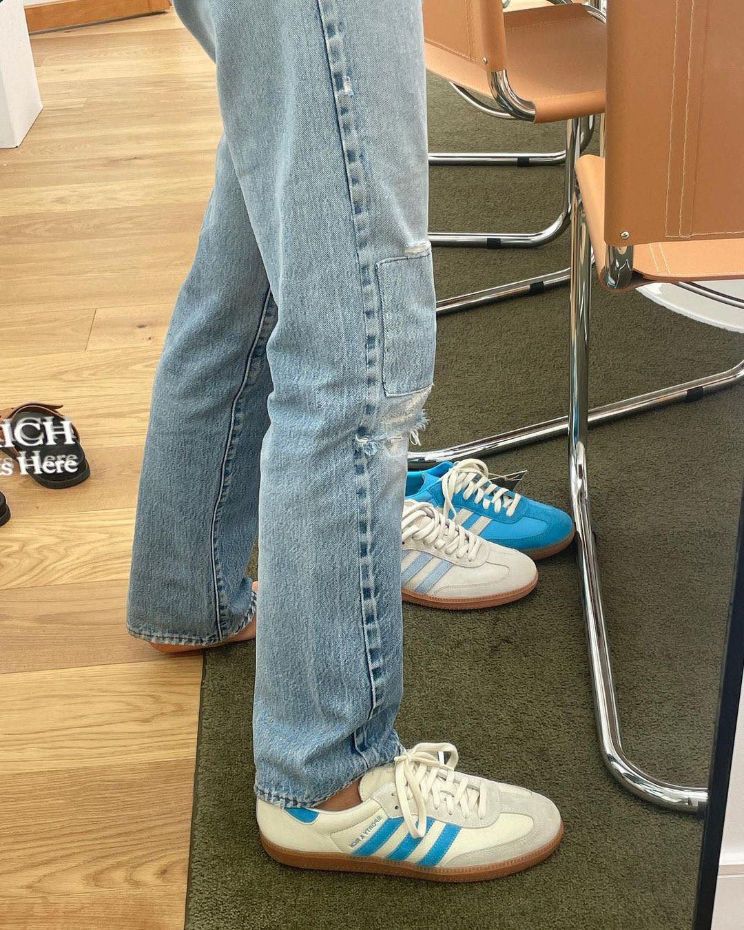 아디다스 x 스포티앤리치💙🤍 이미지
