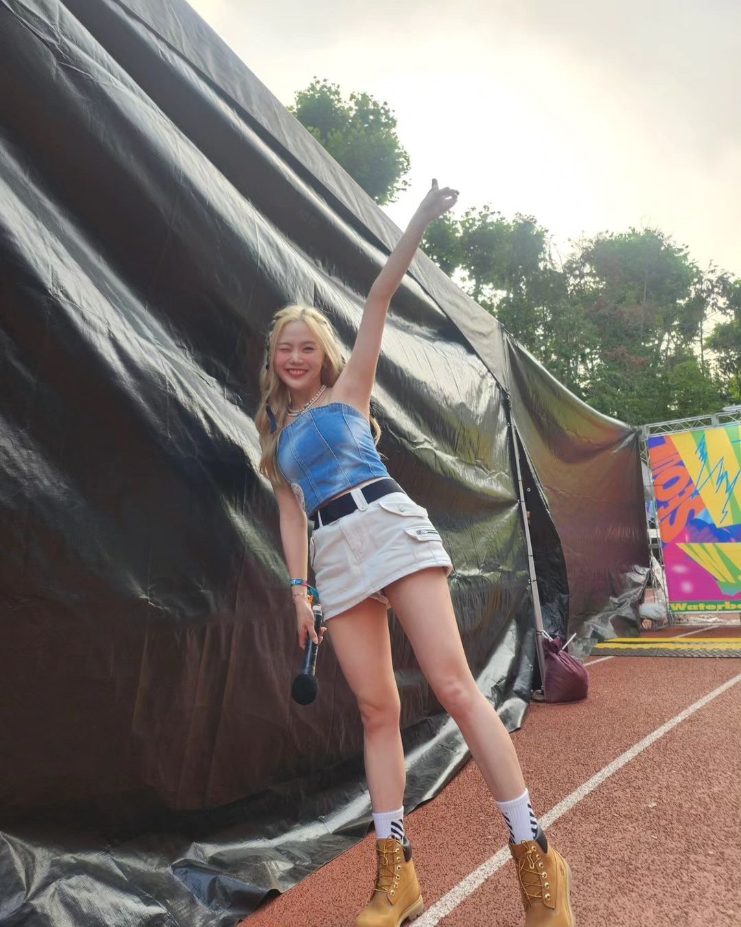 올여름 트렌드🩵@데님 튜브탑​ 이미지9