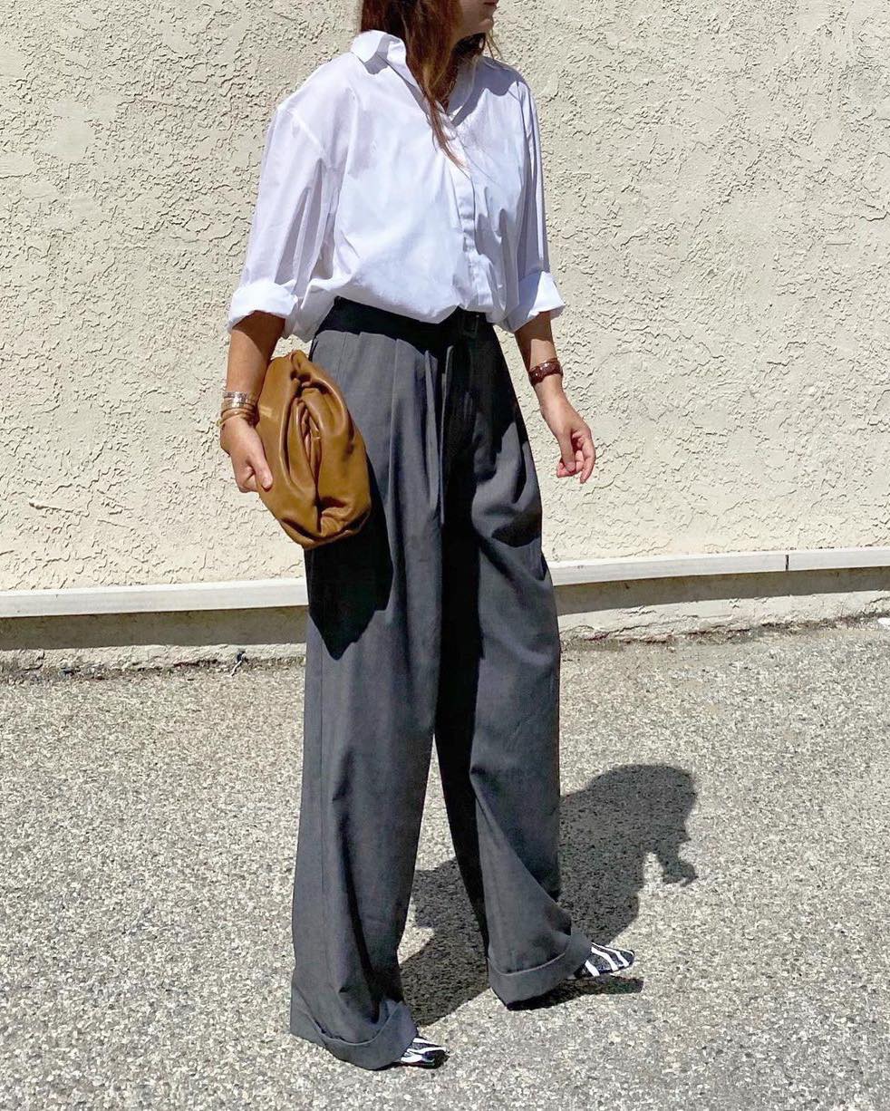 그레이 슬랙스 10가지 코디🩶🔍 이미지7