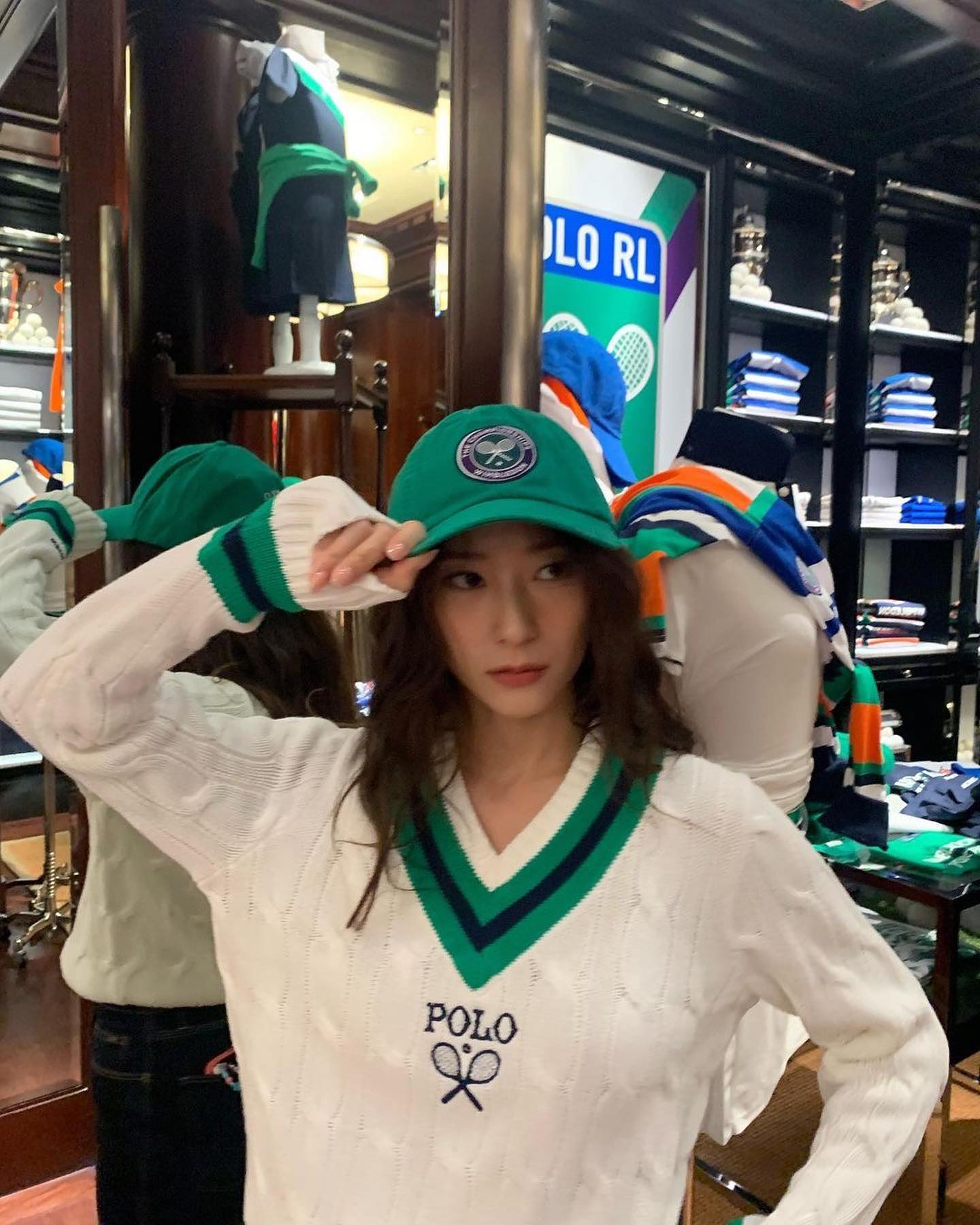 폴로 윔블던 크리스탈룩🎾고급져 이미지