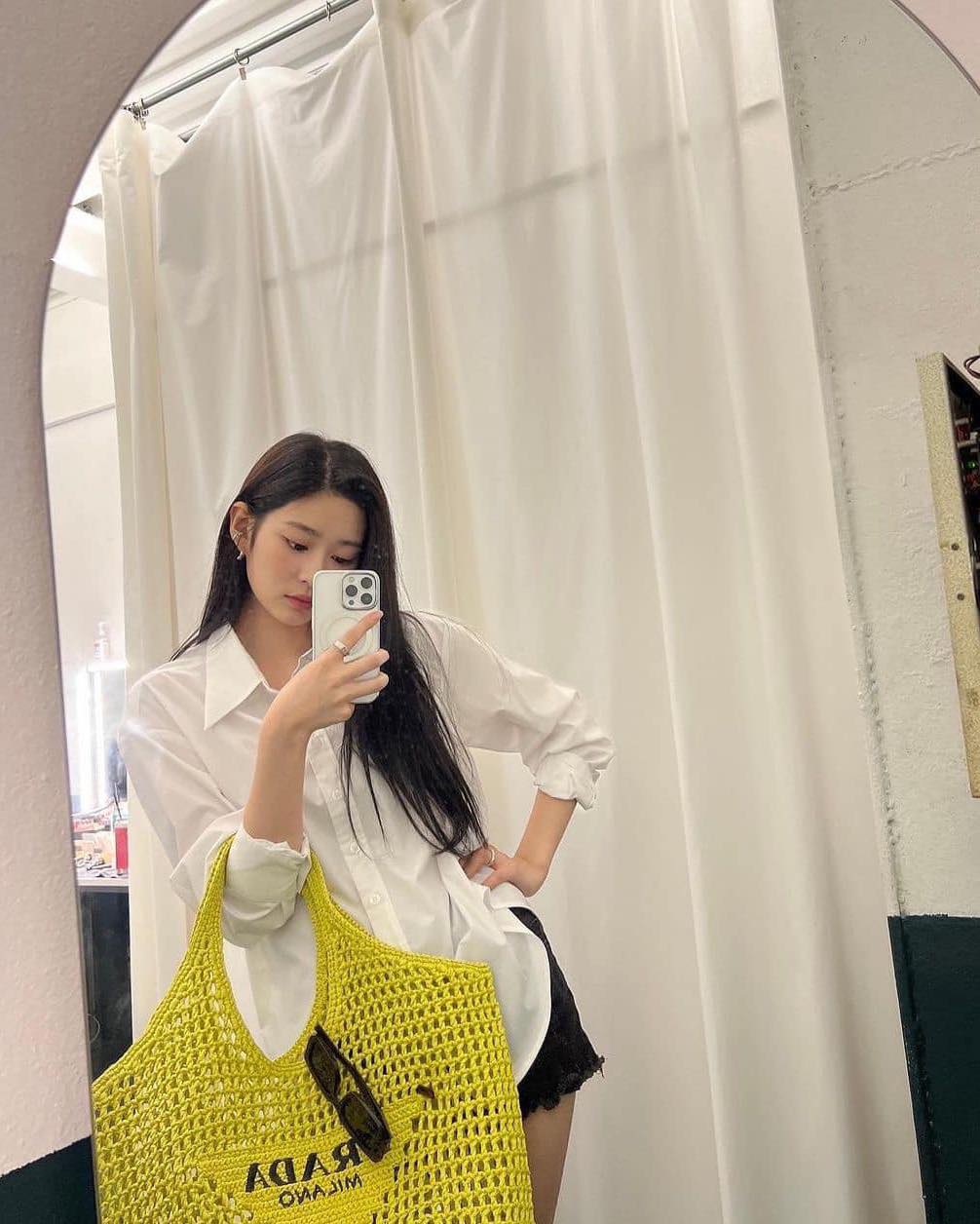 여름에는 프라다 그물백🕸️🩷 이미지7