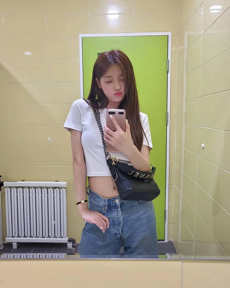 화이트+데님 여름 데일리룩🤍💙 이미지1