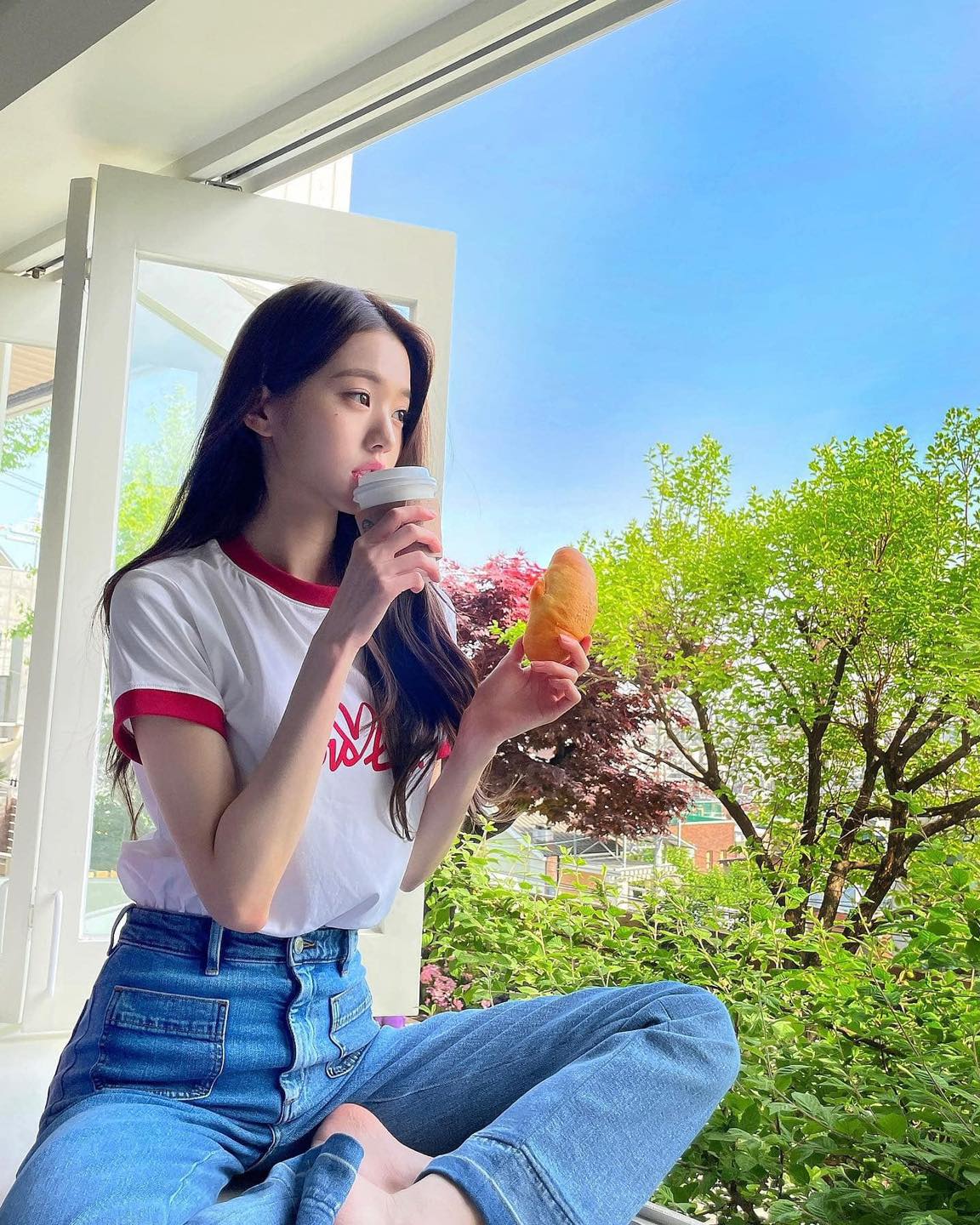 화이트+데님 여름 데일리룩🤍💙 이미지3
