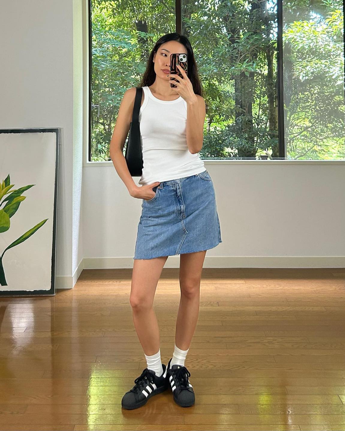데님스커트도 짧은 게 좋아💙 이미지7