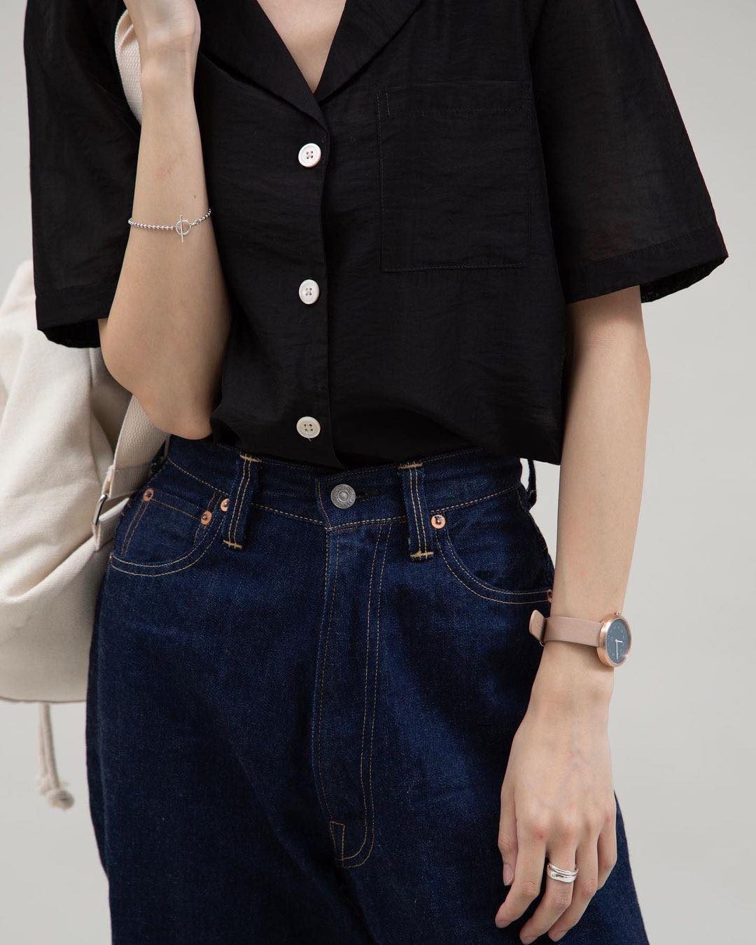 여름 데일리 생지데님 코디법💙👖 이미지10