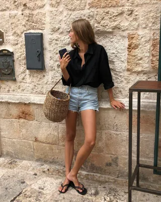 블랙셔츠🖤데일리&시크 코디✔️ 이미지