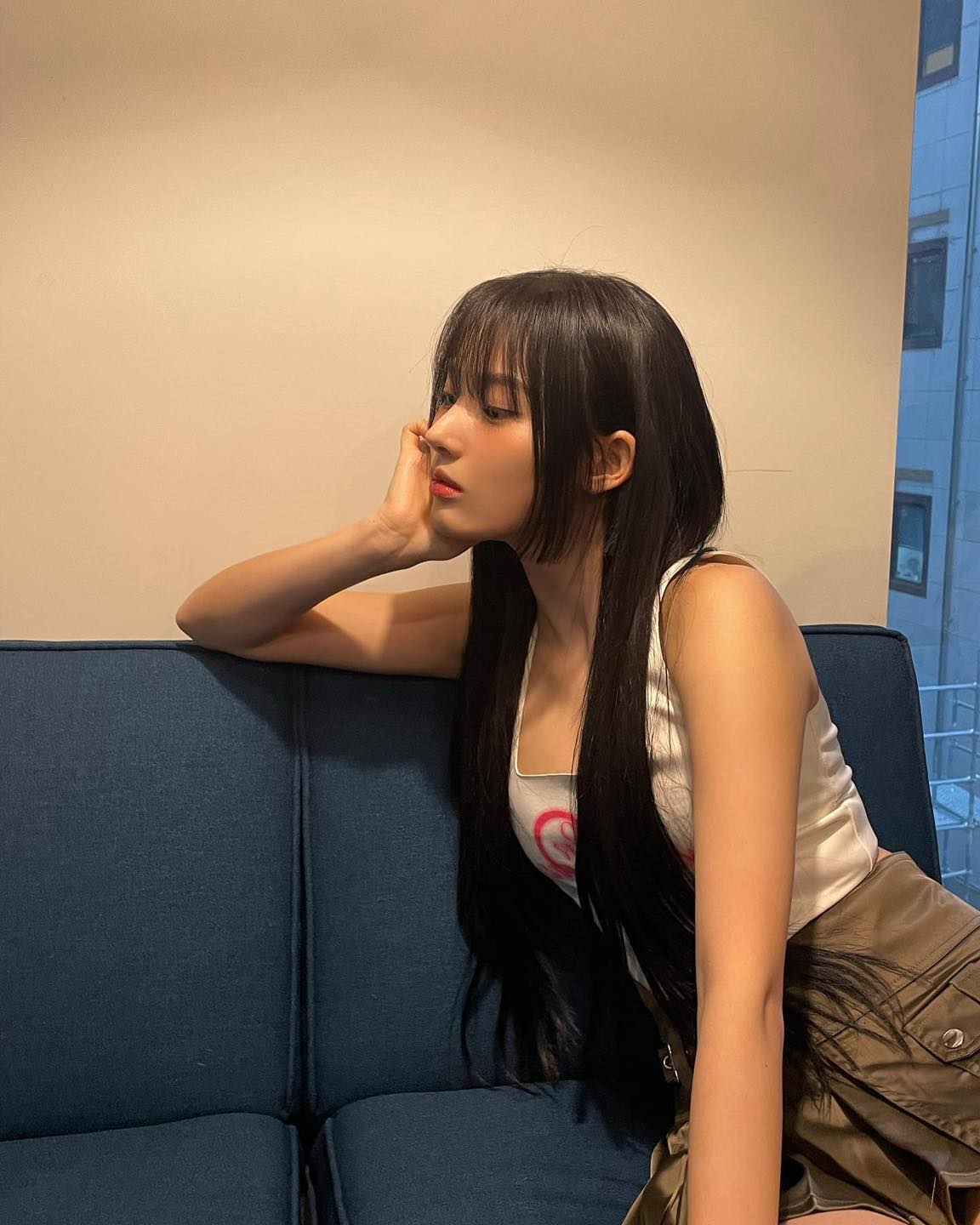 긴머리에 단발느낌@히메컷👸🏻🖤 이미지